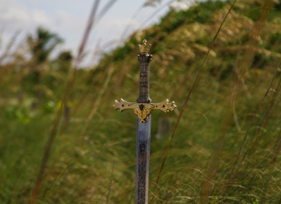 A sword which could be Excalibur